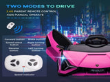 Lamborghini Sian Licensed 12V Kids Electric Ride On Car 2 Motors Toy Car with Remote Control Music T3398P348293