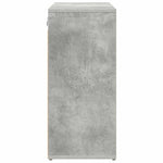 Shoe Cabinet Concrete grey 103 x 30 x 67 cm Engineered wood 808733