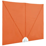 Collapsible Terrace Side Awning Terracotta 240x160 cm 44571