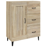 Sideboard Sonoma Oak 69.5x34x90 cm Engineered Wood 812234