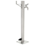 Garden Water Column Stainless Steel Round 65 cm 45457