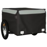 Bike Trailer Black and Grey 45 kg Iron 94084