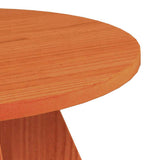 Coffee Table 3 pcs Wax Brown 873540