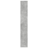 Room Divider Bookcase Concrete Grey 67x25x161.5 cm Engineered Wood 858078