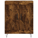 Highboard Smoked Oak 69.5x34x180 cm Engineered Wood 3199718