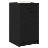Sideboard Black Oak 40 x 40.5 x 75 cm Engineered wood 865065