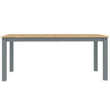 4 Piece Dining Set PANAMA Grey Solid Wood Pine 3345186