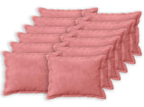 Cushion with Pillow HOUTEN 12 pcs Pink Velvet 932793