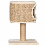 Cat Tree with Condo and Scratching Post 52 cm Seagrass 170972