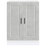 Kitchen Base Cabinet Porto Concrete Grey Engineered Wood 853921