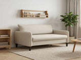 XXL Armchair Beige Velvet 42043556