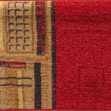 Stair Mats Self-adhesive 15 pcs 65x21x4 cm Red 326206