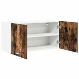 Hanging Cabinet Smoked Oak 80 x 31 x 40 cm Engineered Wood 884182