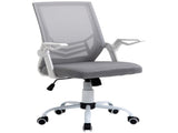 Mesh Office Chair with Flip-up Armrest, Swivel Computer Chair with Lumbar Support, Adjustable T3398P344645