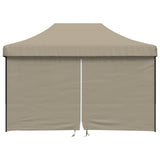 Party Tent Folding Taupe 279 x 410 x 315 cm Oxford Fabric 42023601