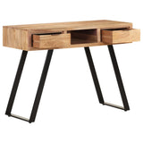 Desk 107x45x79 cm Solid Acacia Wood with Live Edges 323523