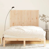 Wall Headboard 146.5x3x110 cm Solid Wood Pine 824943