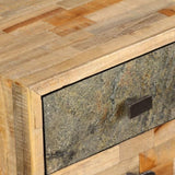 Writing Desk Solid Reclaimed Teak 110x50x76 cm 245402