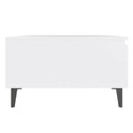 Coffee Table White 90x60x35 cm Engineered Wood 806004