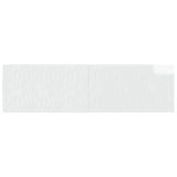 Wall-Mounted Headboard DELFT High Gloss White Engineered Wood 897159