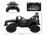 Kids Electric Ride On Car 12V Off Road Toy with Parental Remote Control 2 Motors Horn Lights T3398P378959