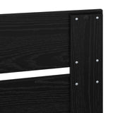 Headboard Black Oak Engineered wood 888206