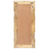 Mirror 110x50 cm Solid Mango Wood 321637