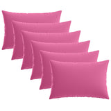 Cushion with Pillow HEERLEN 6 pcs Pink Polyester 925118