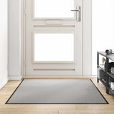 Doormat Grey and Black 120 x 180 cm 100% Polyamide 4100773