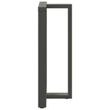 Bar Table Legs T-Shaped 2 pcs Anthracite 60x35x cm Steel 4013094