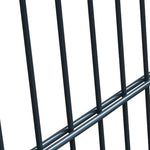2D Fence Gate Anthracite Grey 106 x 190 cm 141743