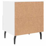 Bedside Cabinets 2 pcs White 40x35x47.5 cm Engineered Wood 827469