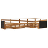 Outdoor Sofa Set 5 pcs Natural 323 x 164.5 x 73 cm 3383342