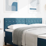 Headboard with Headboard Dark Blue 160 cm Faux Leather 42007097