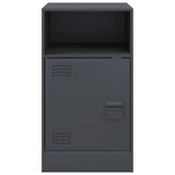 Bedside Cabinet Anthracite 34.5x39x62 cm Steel 841767