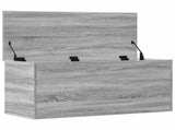 Storage Box Grey Sonoma 100x42x46 cm Engineered Wood 840665