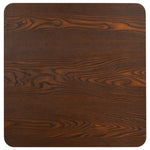 Bistro Table Dark Brown 50x50 cm MDF 286428