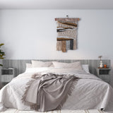 Bed Headboard with Cabinets Grey Sonoma Engineered Wood 3115770