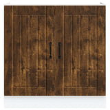 Sink Base Cabinet Lucca Smoked Oak Engineered Wood 853692