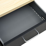 145348 Workbench Black 160x60x85 cm Steel