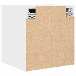 ZNTS Wall-mounted Bedside Cabinet White 38x34x40 cm 861247
