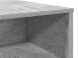 Coffee Table Concrete Grey 100 x 50 x 40 cm Engineered Wood 8000287