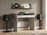 DJ Table Concrete Grey 62 x 45 x 102 cm Engineered Wood 8006759