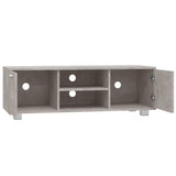 TV Cabinet Concrete Grey 120x40.5x35 cm Engineered Wood 342618