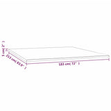 Mattress Topper 183x213x5 cm California King 347920