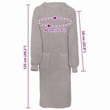 Robe KINN Grey XL Cotton 4100893