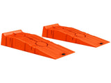 2 Pieces Car Ramps Heavy Duty 2.5 Ton Motorhome Levelling Ramps, Plastic Garage Workshop Car Lift, T3398P349493