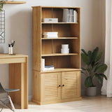 Bookcase VIGO 85x35x170 cm Solid Wood Pine 353196