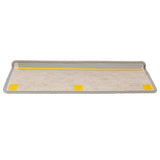 Stair Mat Set of 15 Silver 326883
