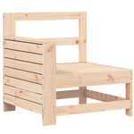 ZNTS 10 Piece Garden Sofa Set Solid Wood Pine 3250636